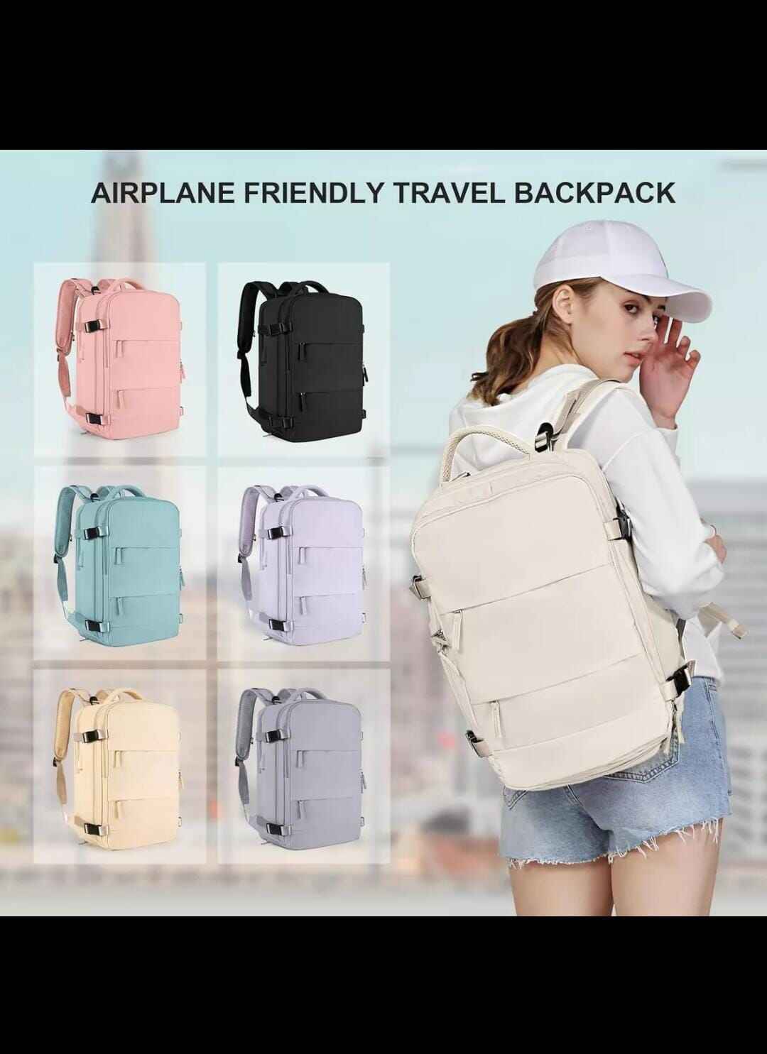 Morral Ultra Espacioso con Puerto USB