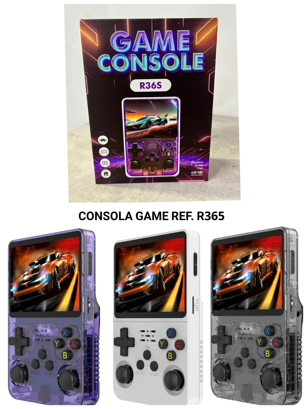 Consola Portátil Retro