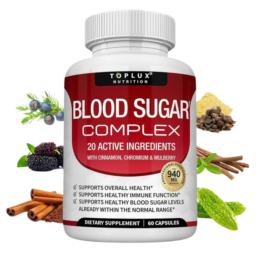 Toplux® Blood Sugar Complex 🌿2X1 IMPORTADO ᵁˢ