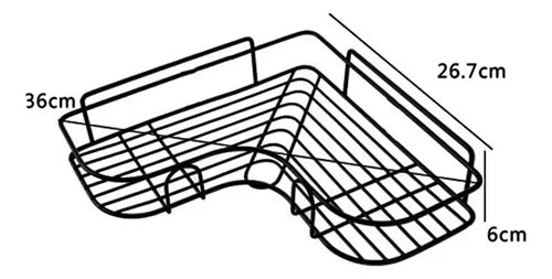 Organizador De Baño Esquinero