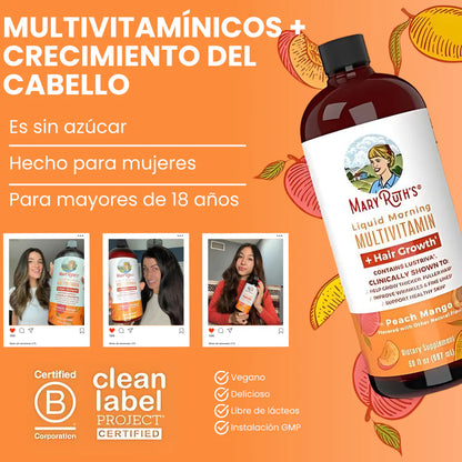 Multivitamínico MaryRuth's PAGA 1 LLEVA 2