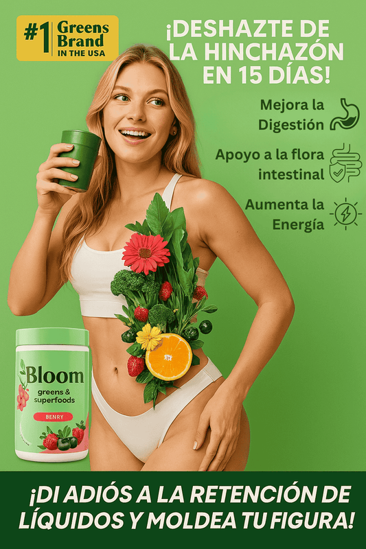 Bloom Greens & Superfoods | Transforma tu Salud Intestinal