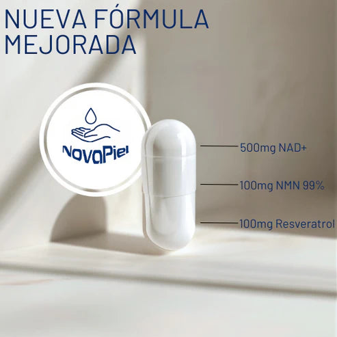 NAD+ Formula Anti-Envejecimiento. 30 Cápsulas 700mg