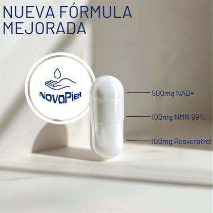 NAD+ Formula Anti-Envejecimiento. 30 Cápsulas 700mg