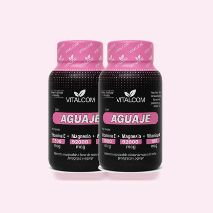 2×1: llevás 2 frascos de Aguaje VITALCOM y pagás uno solo, $99.900 con envío gratis