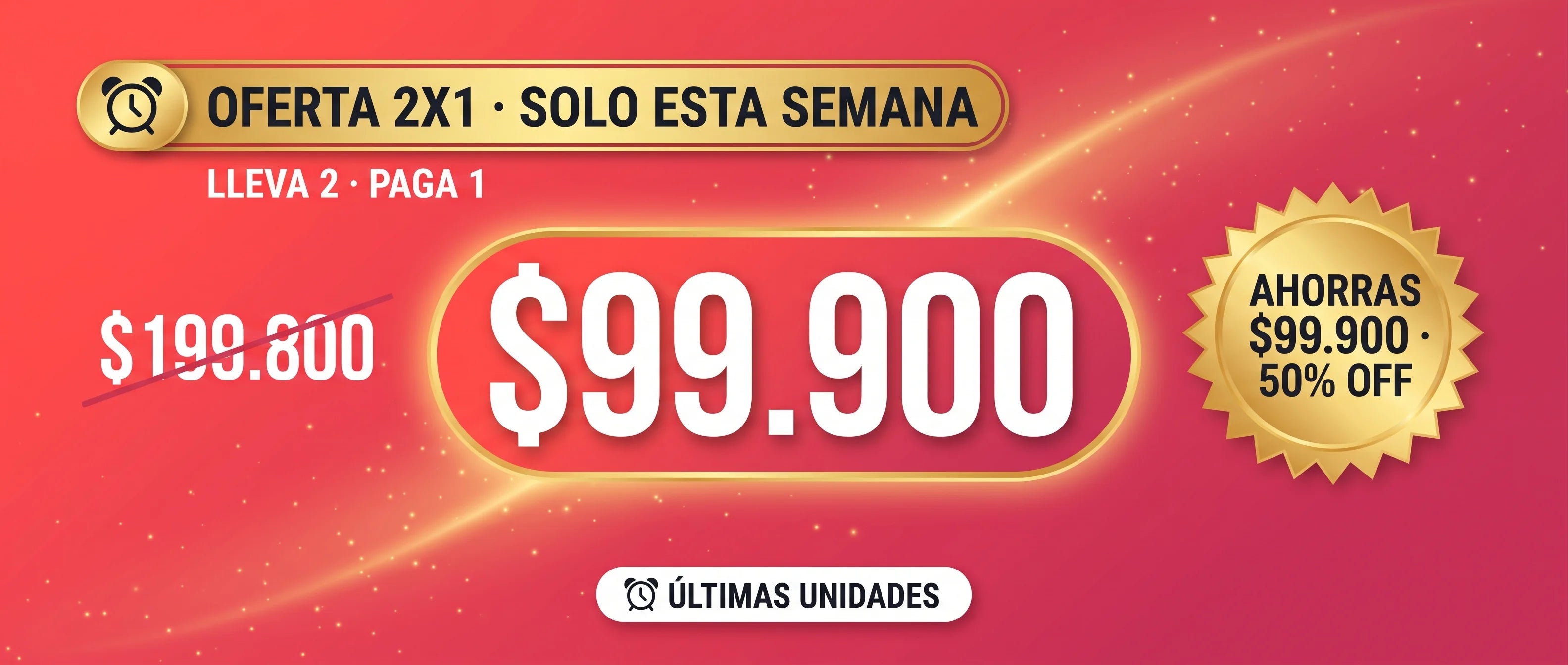 Oferta 2x1: lleva 2 potes de Crema Candela y paga 1 — $99.900 en vez de $199.800