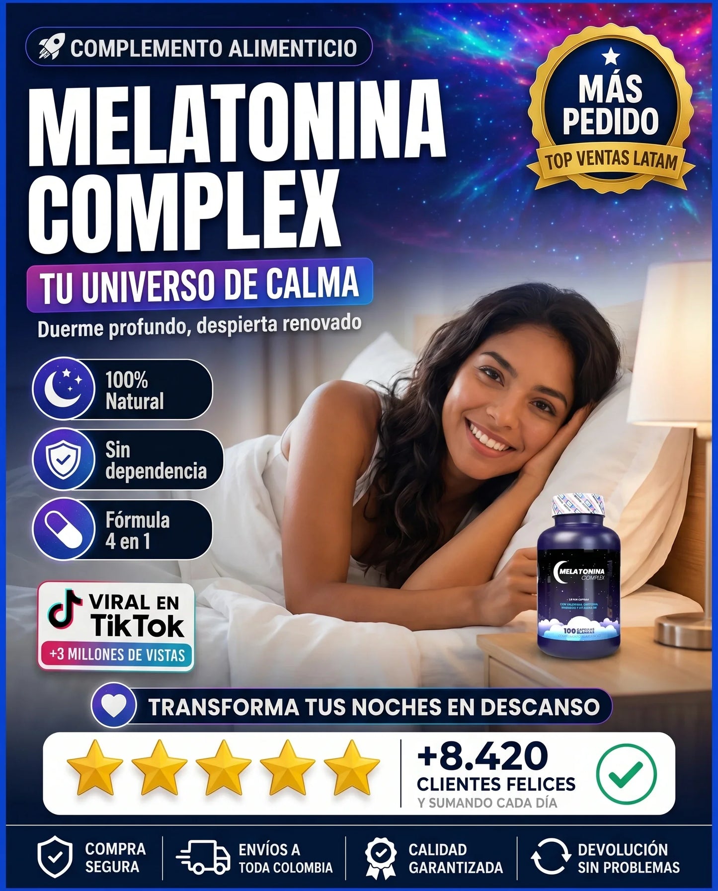 Melatonina Complex - Hero