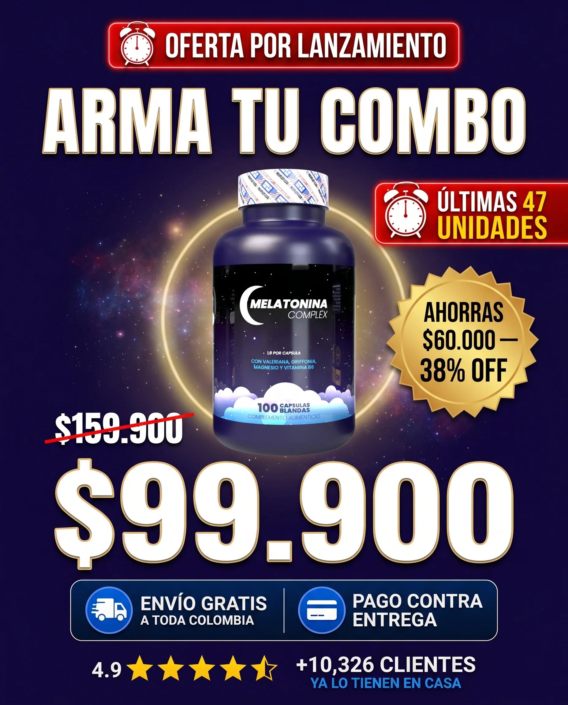 Melatonina Complex - Oferta