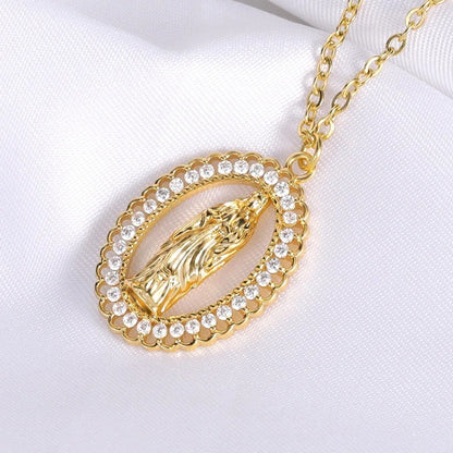 Collar Virgen María: Protección y Bendición para tu Familia OFERTA 2X1